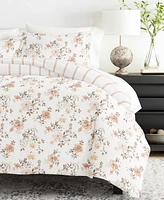 ienjoy Home Timeless Pattern Reversible -Pc. Duvet Cover Set