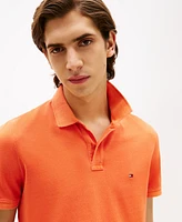 Tommy Hilfiger Men's Short Sleeve Garment-Dyed Polo Shirt