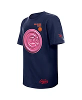 New Era Big Boys and Girls Navy Chicago Cubs T-Shirt