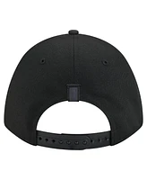 New Era Men's Black Boston Bruins Game Day Stealth Flag 9FORTY A-Frame Adjustable Hat