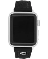 Coach Women's Quilted Silicone Apple Watch Strap 38mm, 40mm