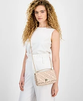 I.n.c. International Concepts Small Ajae Pearlized Quilted Crossbody, Exclusively at Macy's