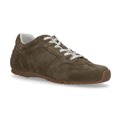 Tb.56 Suede Khaki Leather Sneakers