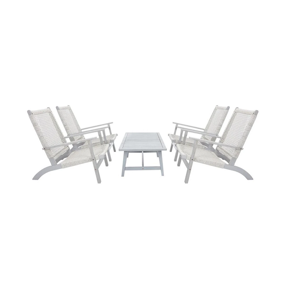 Deven 5 Pc Outdoor Living Set