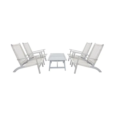 Deven 5 Pc Outdoor Living Set