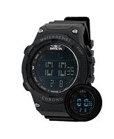 Invicta Men's 47523 Invicta Racing Digital Gmt/Alarm Black Dial Watch
