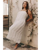 Eloquii Plus Textured Column Dress