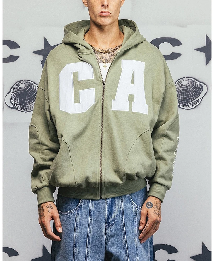 Carre Men's Legacy Panelled Zip Hoodie