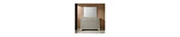 Champagne Finish Dresser Mirror – Rectangular Wood Encased Frame