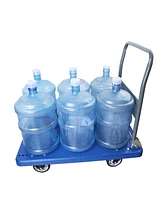 Heavy Duty Hand Truck Upgraded Foldable Push Cart Dolly 660 lbs Capacity Moving Platform Hand Truck