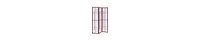 3-Panel Wooden Folding Screen – Traditional Room Partition & Privacy Divider