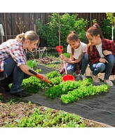 Outsunny 4FT x 300FT Weed Barrier Landscape Fabric, Weed Control Fabric