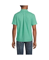 Lands' End Men's Short Sleeve Sail Rigger Shirt