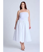 Eloquii Plus Bubble Skirt Midi Dress