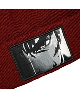 Berserk Men's Print Guts Face Adult Red Beanie-osfa