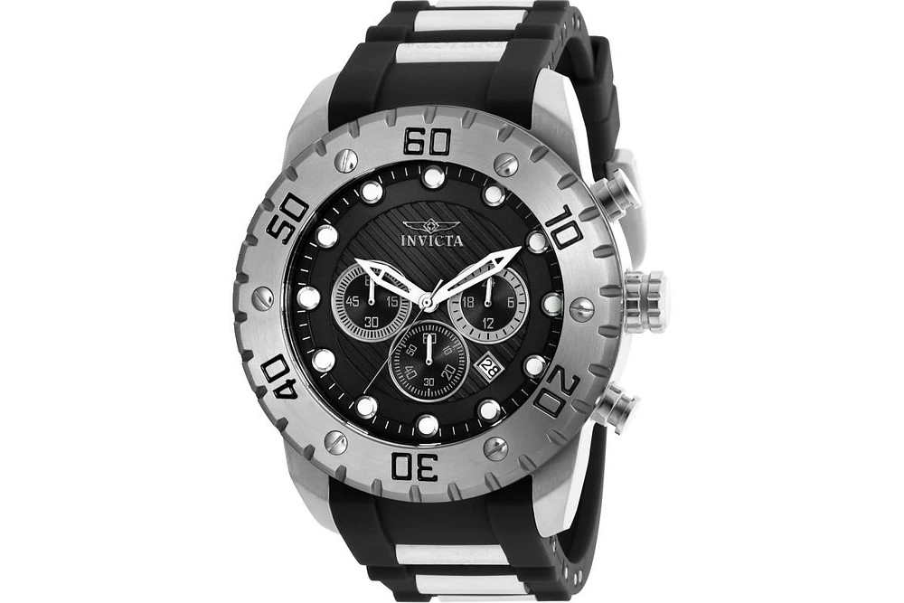 Invicta Men's Pro Diver Scuba Quartz Chronograph Dial Watch