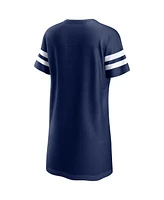 Fanatics Women's Navy Boston Red Sox Iconic Mesh Dress