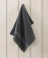 Tommy Hilfiger Home Modern American Solid Cotton Hand Towel, 16" x 26"