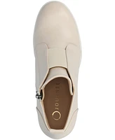 Journee Collection Women's Clara Inside Zip Wedge Sneakers