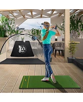 5 x 3 ft Artificial Turf Grass Practice Mat for Indoors and Outdoors