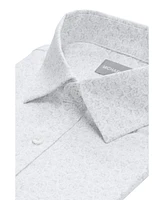 Michael Kors Men's Eco Passport Stretch Untucked Slim Fit Dress Shirt