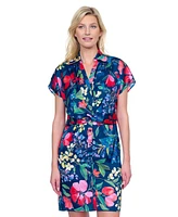 Gottex Women's Garden Dream Button-Down Shirt Dress Cover-Up
