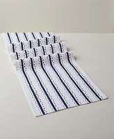 Tableau Mini Stars and Stripes Americana Table Runner, 72" x 14"
