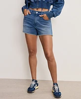 Good American Women's Jeanius 90s Cotton Shorts