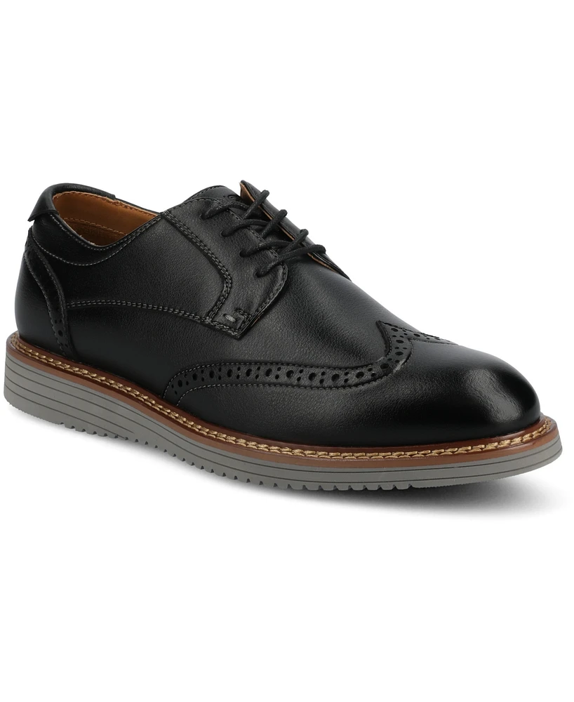 Vance Co. Men's Lorenzo Comfort Wingtip Dress Shoe