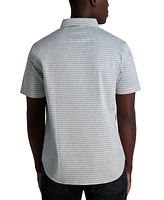 Karl Lagerfeld Paris Men's All-Over K-Logo Shirt