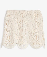 On 34th Women's Sequin Crochet Mini Skirt, Exclusively at Macy's