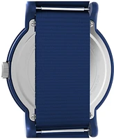 Timex Unisex Analog Blue Nylon Strap Watch, 40mm