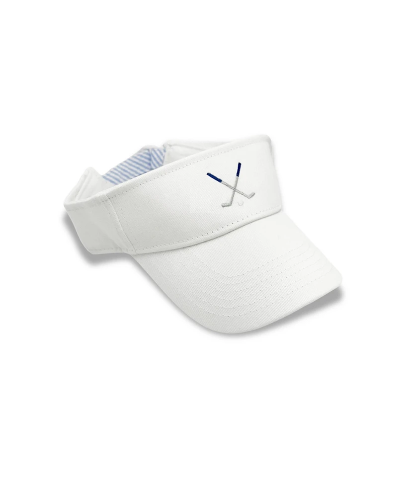 Bits & Bows Boys Golf Clubs Visor