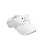 Bits & Bows Boys Golf Clubs Visor