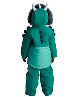 Roarsome Little Girls Spike the Dinosaur Ski Jacket