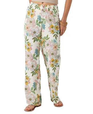 O'Neill Juniors' Jonie Cara Floral Pull-On Pants