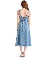 Steve Madden Women's Harley Cotton Smocked-Back Dress