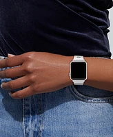 Coach Women's Quilted Silicone Apple Watch Strap 38mm, 40mm