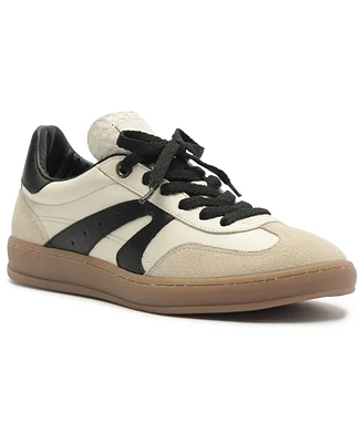 Arezzo Women's Maxine Round Toe Flat Sneakers