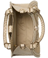 Brahmin Adrian Wind Chime Sapelo Small Leather Satchel