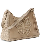 Brahmin Esme Wind Chime Sapelo Small Leather Shoulder Bag