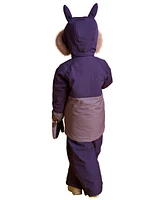 Roarsome Little Girls Hop the Bunny Ski Jacket