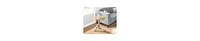 Round Top Side Table – Mango Wood with Intricate Carved Design & Pedestal Base