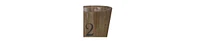 Set of 3 Round Wooden Planters – Various Sizes for Indoor & Outdoor Use