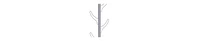 Wall-Mounted Hook Rack – 8 Hooks for Coats, Hats & Accessories