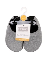 Hudson Baby Boys Water Shoes for Sports, Yoga, Beach and Outdoors, Heather Gray, 18-24M/6-7