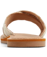 Roxy Women's Andreya Raffia Slip-On Sandals