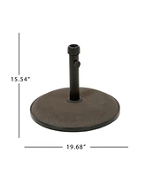 Durable Umbrella Base Only, Secure Shade for Patios (Up to 12ft)