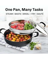 5.5 Quart Everyday Pan with Steamer