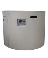 Lightweight Concrete Fire Pit - Patio Heater & Gathering Spot